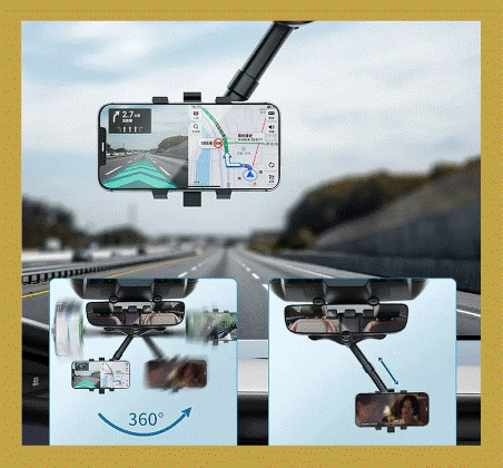 Support-telephone-voiture-extensible